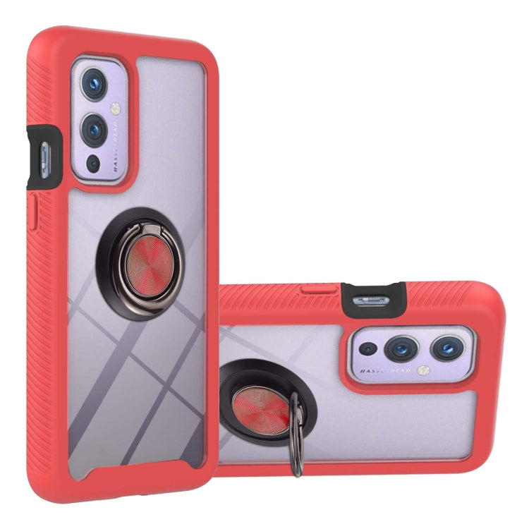Custodia TPU antiurto con anello per OnePlus Nord N200 5G