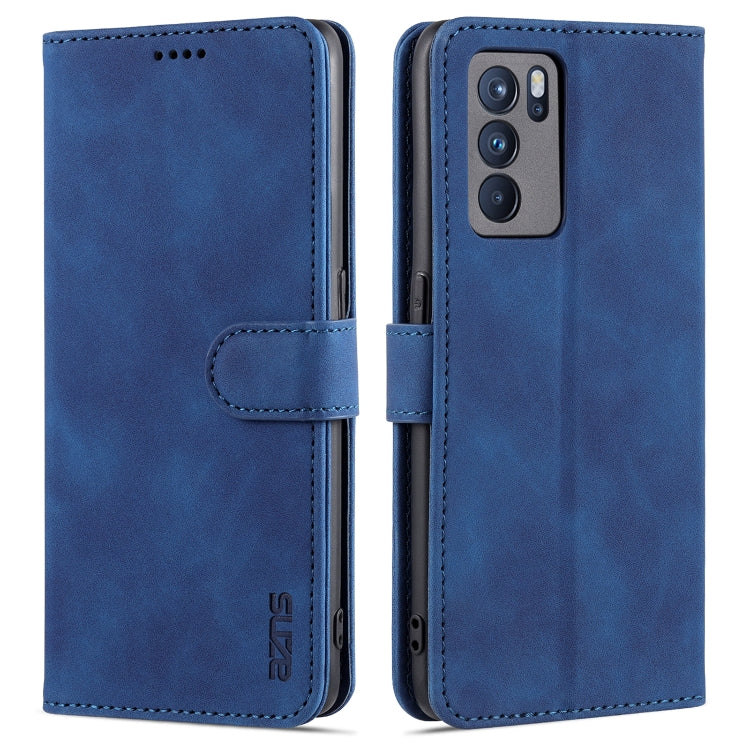 AZNS Skin Feel Calf Texture Custodia in pelle con apertura orizzontale con slot per carte, supporto e portafoglio, For OPPO K9, For OPPO Reno6 5G, For OPPO Reno6 Pro 5G, For Vivo Y53S 5G