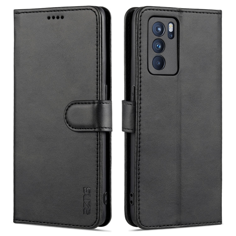AZNS Skin Feel Calf Texture Custodia in pelle con apertura orizzontale con slot per carte, supporto e portafoglio, For OPPO K9, For OPPO Reno6 5G, For OPPO Reno6 Pro 5G, For Vivo Y53S 5G