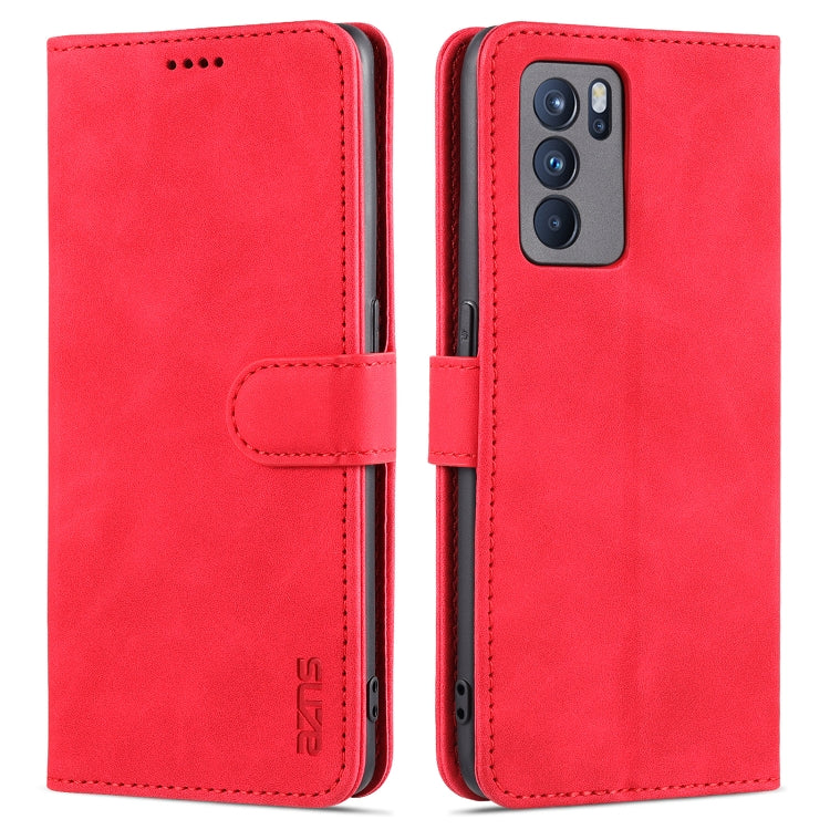 AZNS Skin Feel Calf Texture Custodia in pelle con apertura orizzontale con slot per carte, supporto e portafoglio, For OPPO K9, For OPPO Reno6 5G, For OPPO Reno6 Pro 5G, For Vivo Y53S 5G