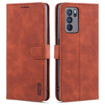 AZNS Skin Feel Calf Texture Custodia in pelle con apertura orizzontale con slot per carte, supporto e portafoglio, For OPPO K9, For OPPO Reno6 5G, For OPPO Reno6 Pro 5G, For Vivo Y53S 5G