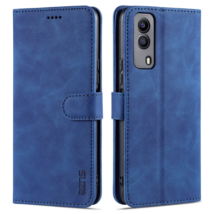 AZNS Skin Feel Calf Texture Custodia in pelle con apertura orizzontale con slot per carte, supporto e portafoglio, For OPPO K9, For OPPO Reno6 5G, For OPPO Reno6 Pro 5G, For Vivo Y53S 5G