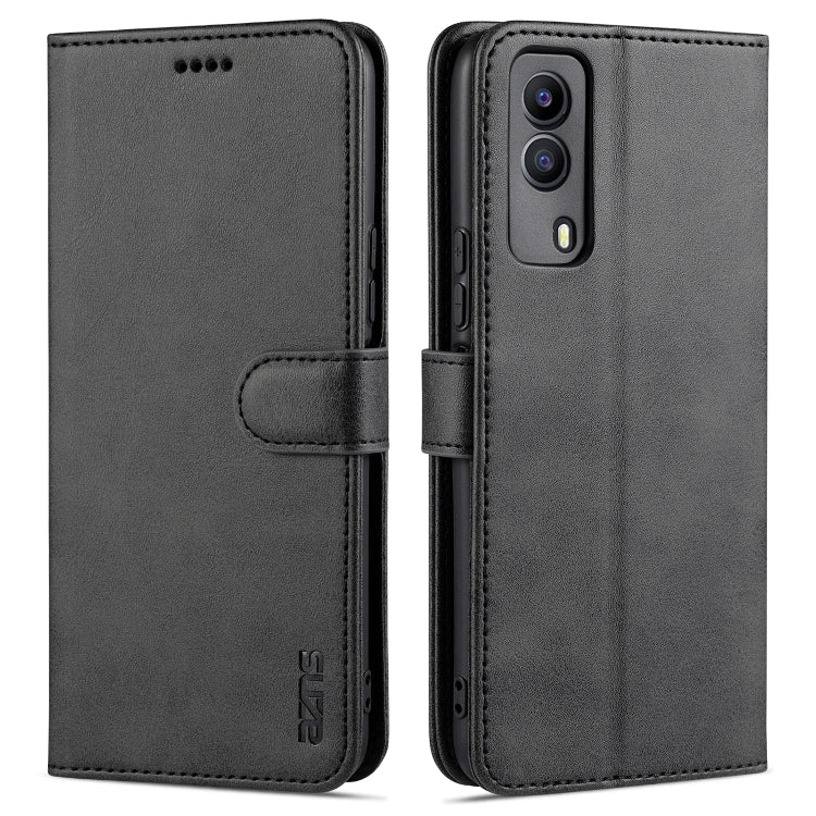AZNS Skin Feel Calf Texture Custodia in pelle con apertura orizzontale con slot per carte, supporto e portafoglio, For OPPO K9, For OPPO Reno6 5G, For OPPO Reno6 Pro 5G, For Vivo Y53S 5G