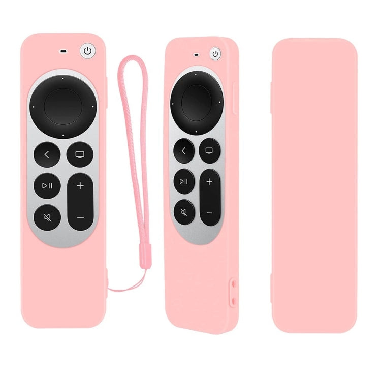 Custodia protettiva in silicone con corda per telecomando Apple TV 4K 4th Siri