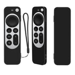 Custodia protettiva in silicone con corda per telecomando Apple TV 4K 4th Siri
