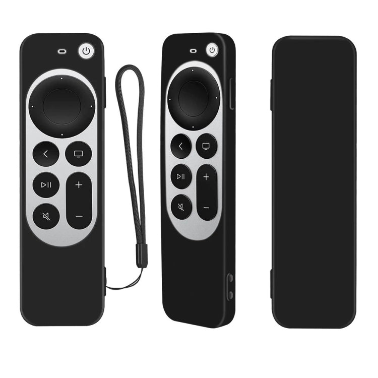 Custodia protettiva in silicone con corda per telecomando Apple TV 4K 4th Siri