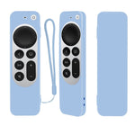 Custodia protettiva in silicone con corda per telecomando Apple TV 4K 4th Siri