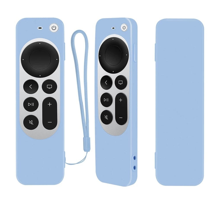Custodia protettiva in silicone con corda per telecomando Apple TV 4K 4th Siri
