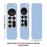 Custodia protettiva in silicone con corda per telecomando Apple TV 4K 4th Siri