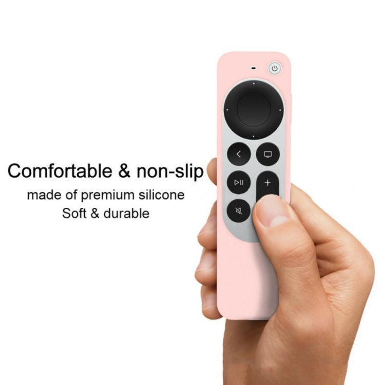 Custodia protettiva in silicone con corda per telecomando Apple TV 4K 4th Siri