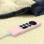 Custodia protettiva in silicone con corda per telecomando Apple TV 4K 4th Siri
