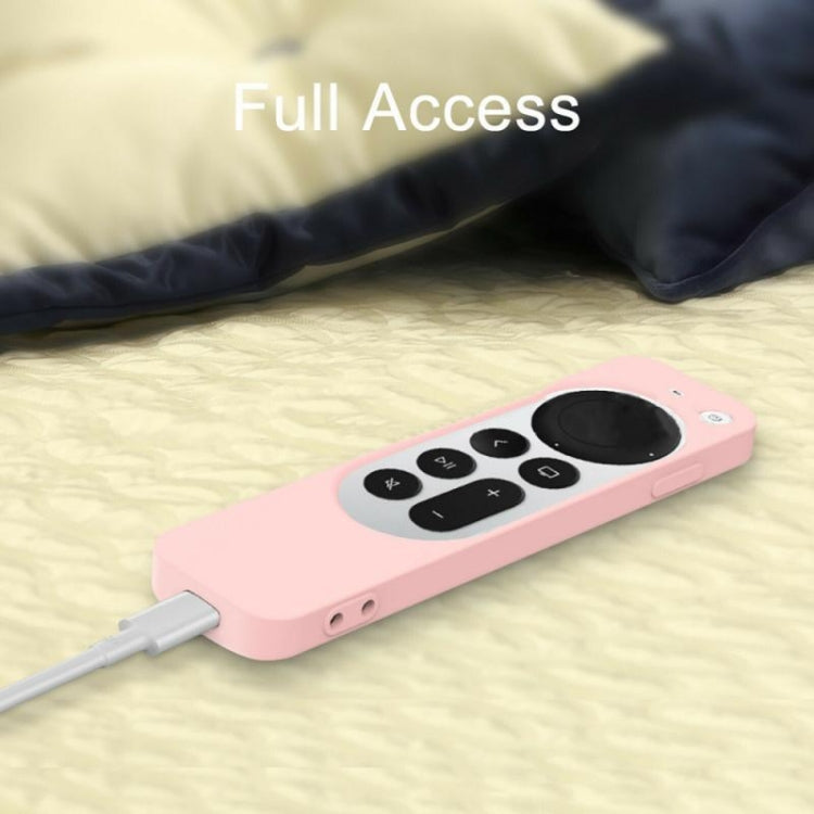 Custodia protettiva in silicone con corda per telecomando Apple TV 4K 4th Siri