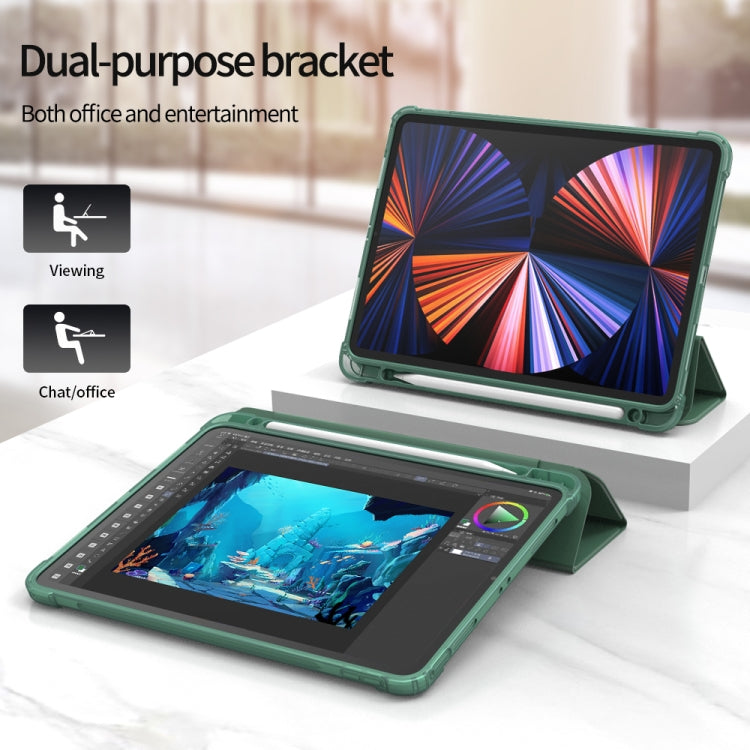 Custodia flip in pelle PU e TPU per iPad Pro 11 (2020-2022)