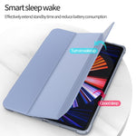 Custodia flip in pelle PU e TPU per iPad Pro 11 (2020-2022)