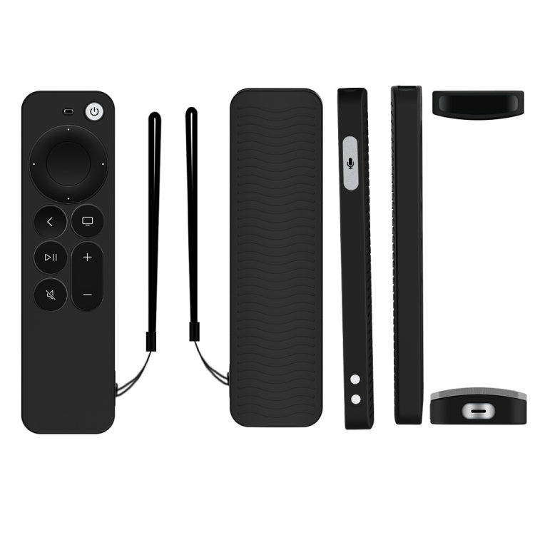 Custodia protettiva in silicone per telecomando Apple TV 4K 4th Siri
