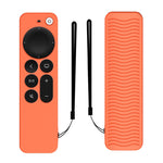 Custodia protettiva in silicone per telecomando Apple TV 4K 4th Siri