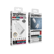 WK WP-U56 Adattatore di alimentazione per caricabatterie da viaggio a ricarica rapida Dual USB 2A,, UK Plug, EU Plug