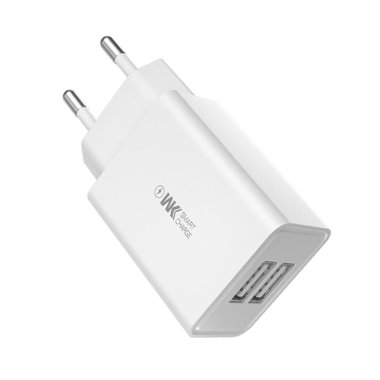 Adattatore alimentazione dual USB 2A con plug UK e EU