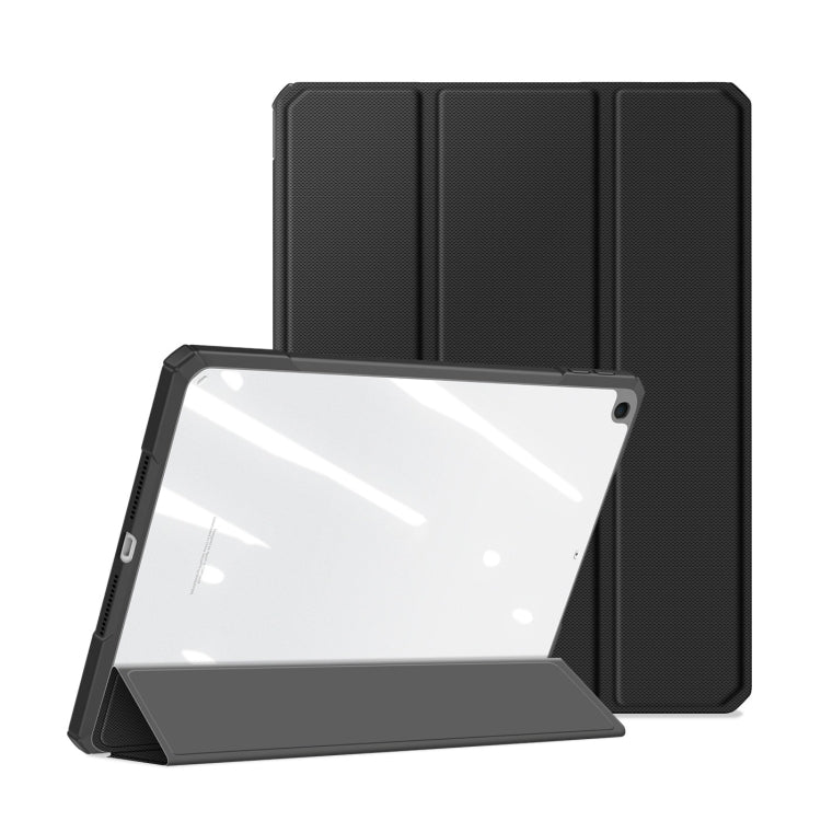 DUX DUCIS TOBY Series Custodia a ribalta orizzontale antiurto in pelle PU + PC + TPU con supporto e slot per penna e funzione Sleep / Wake-up, For iPad 9.7 inch 2017 / 2018