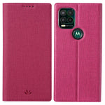 ViLi serie DMX Custodia a ribalta orizzontale antiurto in pelle TPU + PU con attrazione magnetica con slot per schede e supporto, For Motorola Moto G Stylus 5G, For Samsung Galaxy A03s 4G 166mm