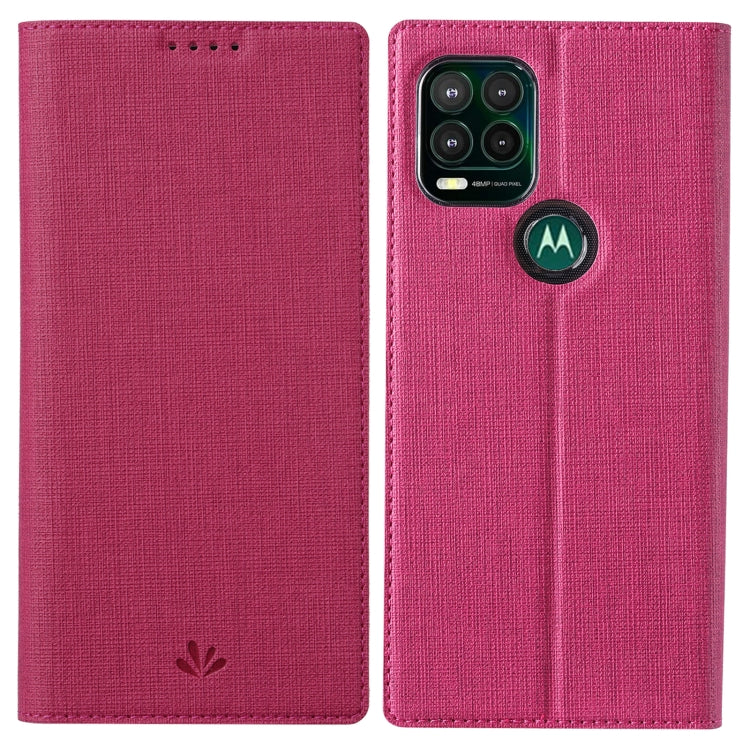 ViLi serie DMX Custodia a ribalta orizzontale antiurto in pelle TPU + PU con attrazione magnetica con slot per schede e supporto, For Motorola Moto G Stylus 5G, For Samsung Galaxy A03s 4G 166mm