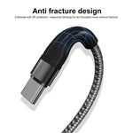 Cavo dati USB-C 60W intrecciato in nylon 1-2 metri