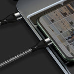 Cavo dati USB-C 60W intrecciato in nylon 1-2 metri