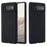 Custodia a copertura totale antiurto in silicone liquido Pure Color, For Google Pixel 6