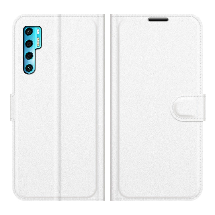 Litchi Texture Custodia protettiva a vibrazione orizzontale con supporto, slot per schede e portafoglio, For TCL 20 Pro 5G, For TCL 20S / 20 5G / 20L