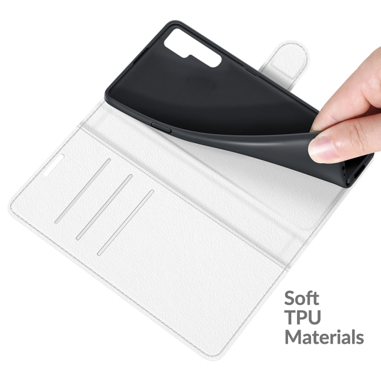 Litchi Texture Custodia protettiva a vibrazione orizzontale con supporto, slot per schede e portafoglio, For TCL 20 Pro 5G, For TCL 20S / 20 5G / 20L