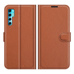 Litchi Texture Custodia protettiva a vibrazione orizzontale con supporto, slot per schede e portafoglio, For TCL 20 Pro 5G, For TCL 20S / 20 5G / 20L