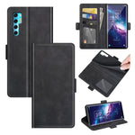 Custodia in pelle flip orizzontale con fibbia magnetica a doppio lato con supporto, slot per carte e portafoglio, For TCL 20 Pro 5G, For TCL 20 SE, For TCL 20S / 20 5G / 20L
