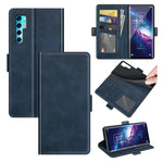 Custodia in pelle flip orizzontale con fibbia magnetica a doppio lato con supporto, slot per carte e portafoglio, For TCL 20 Pro 5G, For TCL 20 SE, For TCL 20S / 20 5G / 20L