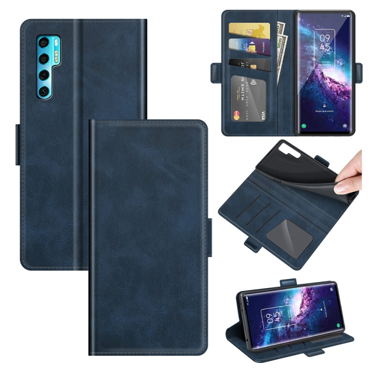Custodia in pelle flip orizzontale con fibbia magnetica a doppio lato con supporto, slot per carte e portafoglio, For TCL 20 Pro 5G, For TCL 20 SE, For TCL 20S / 20 5G / 20L