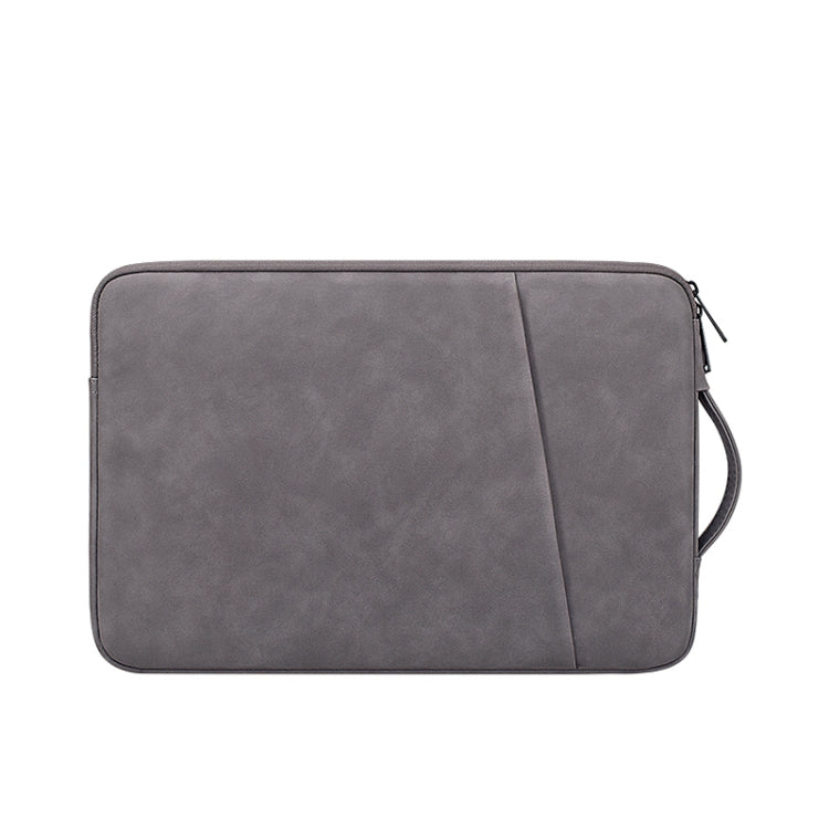 ND08 Borsa interna per notebook in pelle di pecora, 13.3 inch, 14.1-15.4 inch