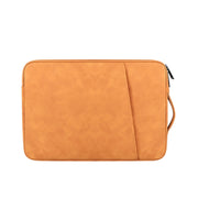 ND08 Borsa interna per notebook in pelle di pecora, 13.3 inch, 14.1-15.4 inch