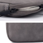 ND08 Borsa interna per notebook in pelle di pecora, 13.3 inch, 14.1-15.4 inch