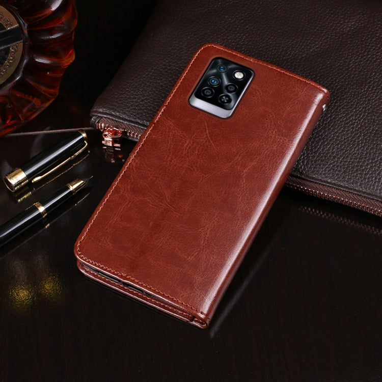 idewei Custodia in pelle a vibrazione orizzontale Crazy Horse Texture con supporto e slot per carte e portafoglio, For Infinix Note 10 Pro, For Lenovo K13, For Lenovo K13 Note