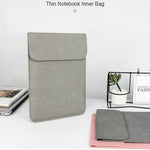 PU02 Borsa per notebook ultrasottile con borsa piccola, 11.6-12.5 inch, 13.3 inch, 14.1-15.4 inch