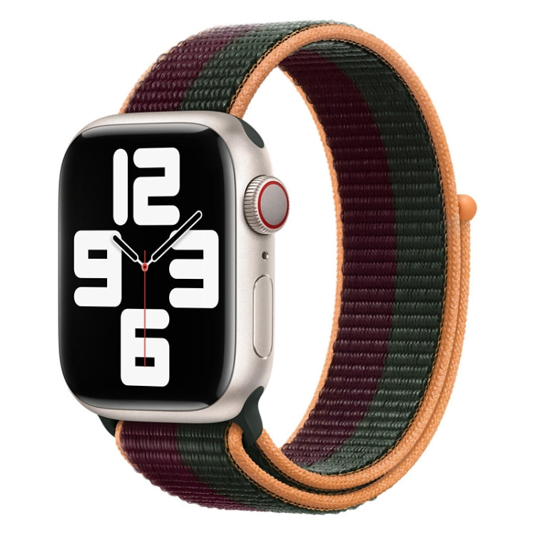 Cinturino nylon sportivo tipo Loop per Apple Watch 44-45mm