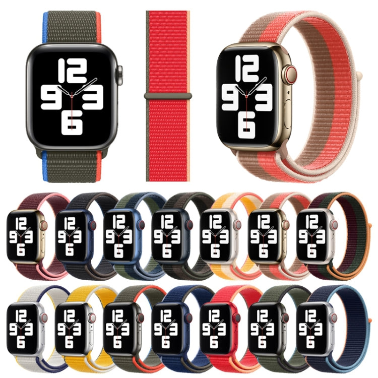 Cinturino nylon sportivo tipo Loop per Apple Watch 44-45mm