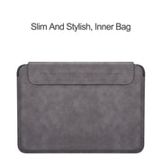 PU03 Borsa fodera per notebook in pelle di pecora leggera, 13.3 inch, 14.1-15.4 inch