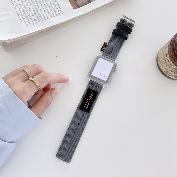 Cinturino nylon ricambio per Apple Watch 40-45mm
