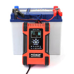 FOXSUR 12A / 12V / 24V Caricabatteria AGM per batteria al piombo a 7 stadi per auto / moto, 12A, US Plug, 12A, EU Plug, 12A, JP Plug, 12A, UK Plug