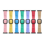 Cinturino in silicone per Apple Watch 42/44 mm con fibbia