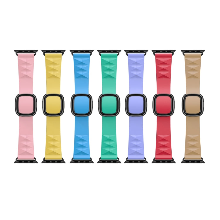 Cinturino in silicone per Apple Watch 42/44 mm con fibbia
