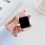 Cinturino in silicone per Apple Watch 42/44 mm con fibbia