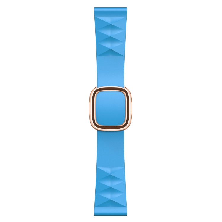 Cinturino in silicone per Apple Watch 42/44 mm con fibbia