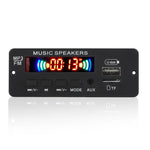 JX-808BT Scheda decodificatore lettore audio MP3 per auto 12V Radio FM USB, con Bluetooth / Controllo remoto / Registrazione, JX-808BT