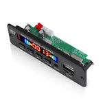 JX-808BT Scheda decodificatore lettore audio MP3 per auto 12V Radio FM USB, con Bluetooth / Controllo remoto / Registrazione, JX-808BT
